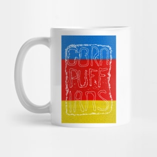 Corn Puffians Logo Poster Mug